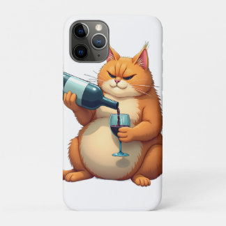 Luxury Tipsy Cat Modern Art Illustration Case-Mate iPhone Hülle