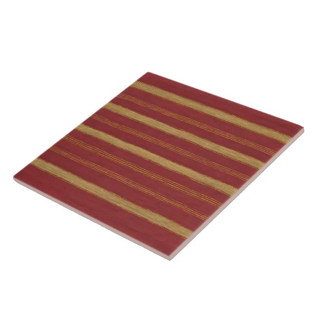Luxury Trendy Burgundy Gold Linen Collection Fliese (Seite)