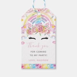 Luxury Unicorn Magical Birthday Personalisiert Geschenkanhänger