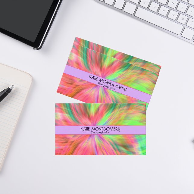 Luxury Unique QR Code Holographic Visitenkarte (Von Creator hochgeladen)