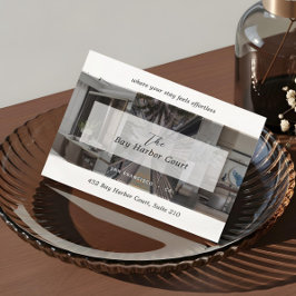 Luxury Vacation Rental Property Host Manager Photo Telefonnummerkarte