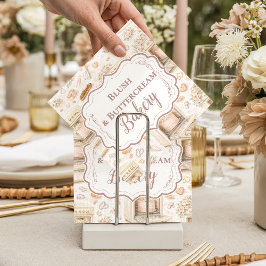 Luxury Vintage Patisserie Bakery Business Serviette