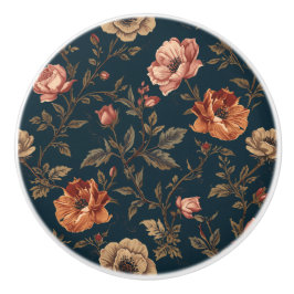 Luxury Vintage Royal Saffron Keramikknauf