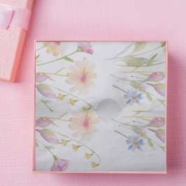 Luxury Watercolour Floral Botanical Seidenpapier
