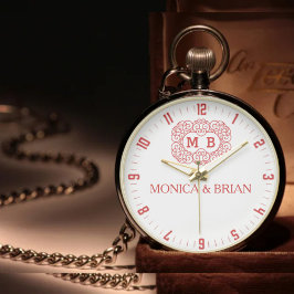  Luxury Wedding Personalized Names Armbanduhr