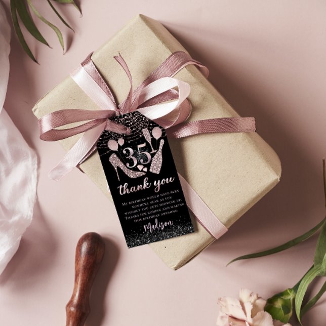 Luxus 35. Geburtstag Personalisiert Vielen Dank Geschenkanhänger (Von Creator hochgeladen)