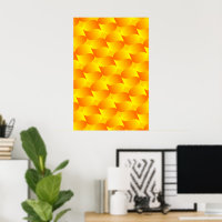 Luxus 3D Gold Schuppenmuster Optische Illusion
