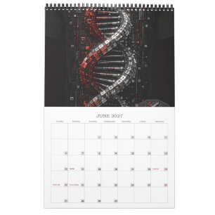 Luxus 3D-Kunst-Kalender 2027 Kalender