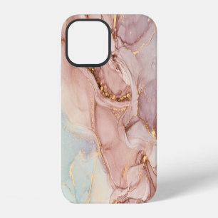 Luxus-Abstrakt-Flüssig-Alkohol-Tinte iPhone 12 Hülle