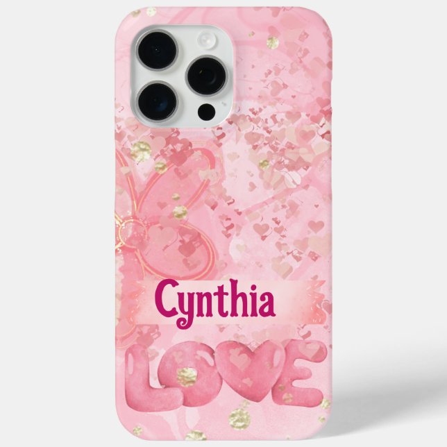 Luxus Abstrakt iPhone Case (Rückseite)