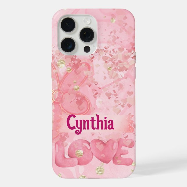 Luxus Abstrakt iPhone Case Hülle (Rückseite)