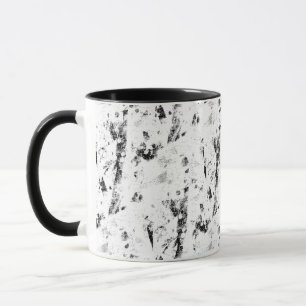 Luxus-Abstrakt-Monochrom-Kombitasse Tasse