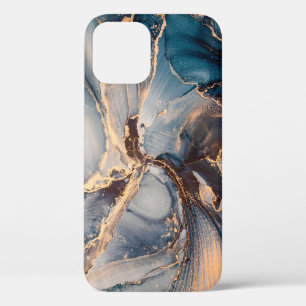 Luxus abstrakte Fluid-Art-Malerei in Alkoholtinte Case-Mate iPhone Hülle