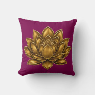 Luxus-Accent-Kissen mit falscher Goldfolie und Lot Kissen