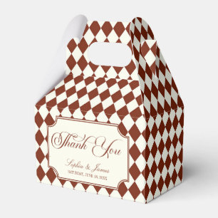 Luxus-Altes-Geld-Burgunder-Rot-Vintage-Hochzeit Geschenkschachtel
