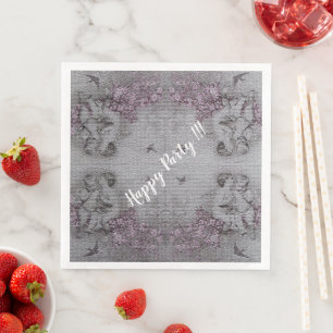 Luxus Angel Moderne Vintage Rose Serviette
