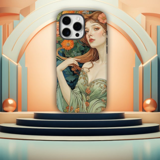 	Luxus Art Nouveau iPhone-Accessoire Case-Mate iPhone Hülle (Von Creator hochgeladen)