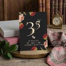 Luxus Avant Garde Baroque BM 35. Geburtstag