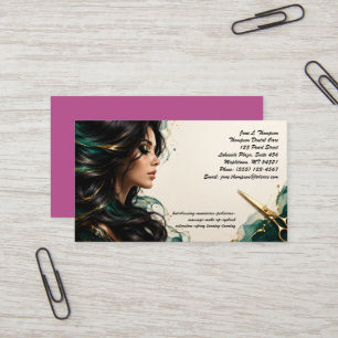 💇♀️ Luxus-Beauty-Salon Visitenkarte