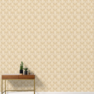 Luxus-Beige-Herringbone-Geometrie Tapete