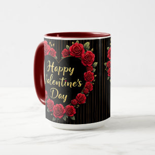Luxus-Blumen-Schöne-Liebe-Trend-Kollektion Tasse