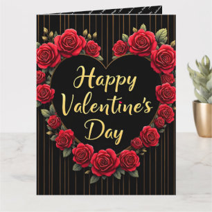 Luxus-Blumen-Schöne-Liebe-Trendreihe Karte