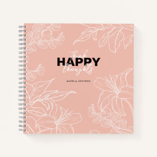 Luxus Boss Lady Pink Motivation Notebook Notizbuch
