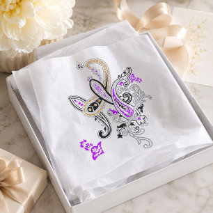 Luxus-Botanik-Paisley-Kollektion Seidenpapier