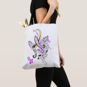 Luxus-Botanik-Paisley-Tasche