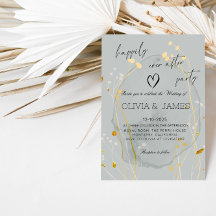 Luxus-Botanische Hochzeit -Happily Ever After-Part