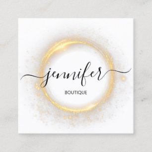 Luxus-Boutique / Bekleidungsgeschäft Visitenkarte 