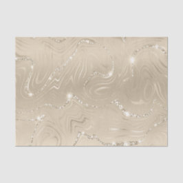 Luxus Champagner Hintergrund Beige Glitzer Seidenpapier