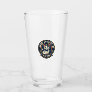Luxus-Couture-Katze Katzen-Mama-Geschenkidee - Lux Glas