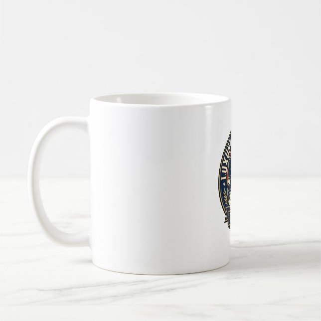 Luxus-Couture-Katze-Katzenmutter-Geschenkidee - Lu Kaffeetasse (Links)