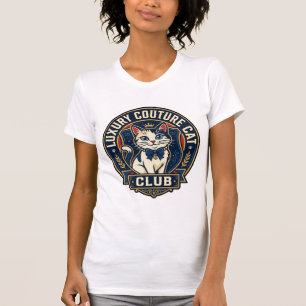 Luxus-Couture-Katze-Katzenmutter-Geschenkidee - Lu T-Shirt