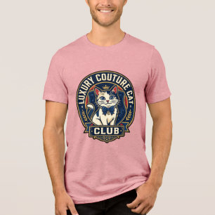 Luxus-Couture-Katze-Katzenmutter-Geschenkidee - Lu Tri-Blend Shirt