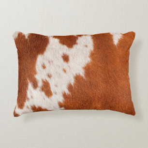 Luxus Cowhide Animal Skin   PrintThrow Kissen