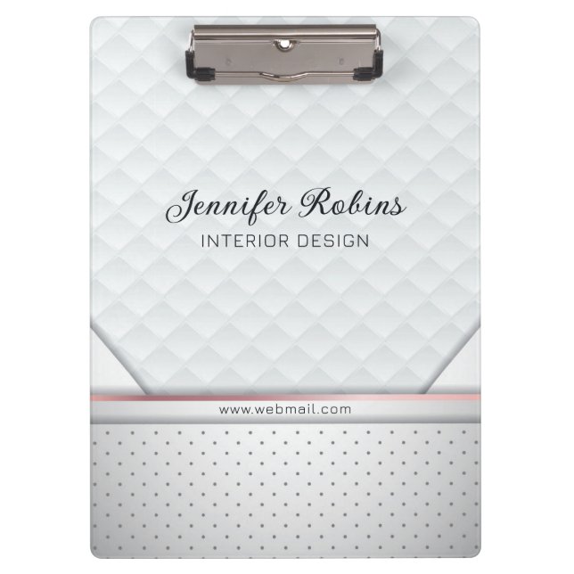 Luxus Diamond Formen Klemmbrett (Vorderseite)