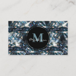 Luxus Diamond Jewel Gem Design Visitenkarte