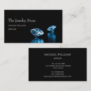 Luxus Diamonds Jeweler Juwelier Store Visitenkarte
