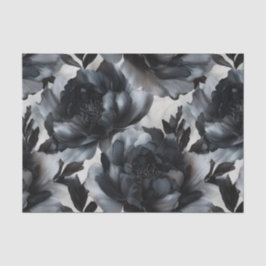 Luxus Dunkle Peonies Dekoupage Tissue Paper Seidenpapier