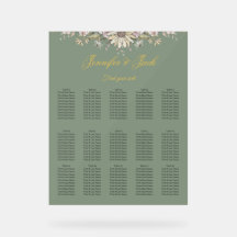 Luxus Elegant Boho Minimalistisch Salbeigrün Gold