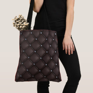 Luxus Elegant Schwarz Gold Geprägtes Leder Muster