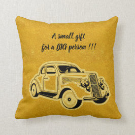 Luxus Elegante Modernes Black Gold Auto Kissen