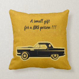 Luxus Elegante Modernes Black Gold Auto Kissen