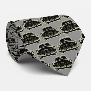 Luxus Elegante Modernes Black Gold Auto Krawatte