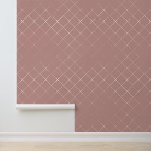 Luxus Elegantes Shiny Geometrisches Muster Tapete
