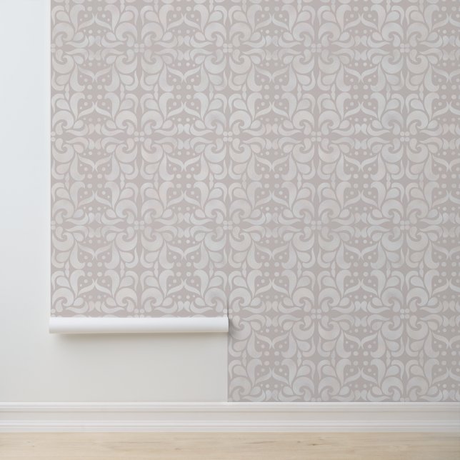 Luxus Elegantes Shiny Geometrisches Muster Tapete (Anwendung)