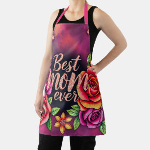 Luxus Floral Moderne Geschenksammlung Schürze