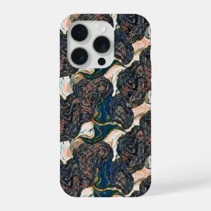 Luxus-Fluid-Marmor-Muster-Design 2 iPhone 15 Pro Hülle